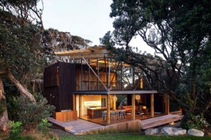 大洋洲|舒适的天然木质现代住宅
